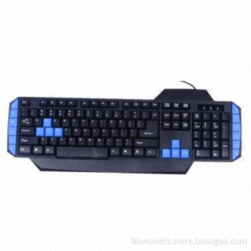 Computer Keyboard, Can be Wired or Wireless with Nice Feeling when Using